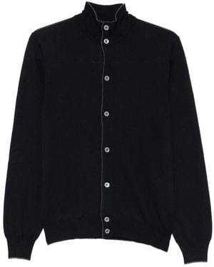 Gran Sasso Coreana Cardigan - Schwarz