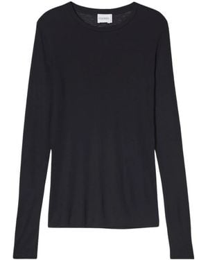 Closed Long Sleeve Tops - Blu
