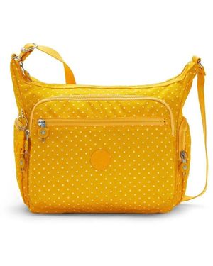 Kipling Gabbie Umhängetasche Medium - Gelb