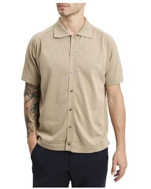 Daniele Fiesoli Short Sleeve Shirts - Natural