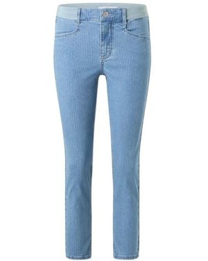 ANGELS Cropped Jeans - Bleu