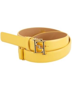 Elisabetta Franchi Belts - Yellow