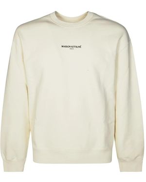 Maison Kitsuné Sweatshirts - White