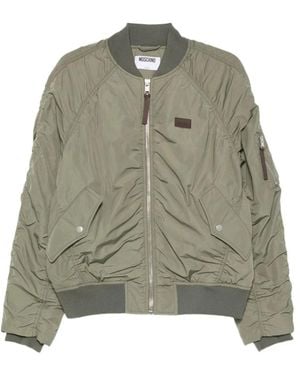 Moschino Bomber Jackets - Green