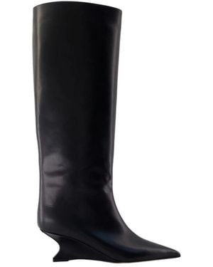 Paris Texas High Boots - Negro