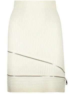 ANDREA ADAMO Short Skirts - Neutro