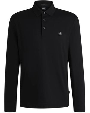 HUGO Polo Shirts - Black