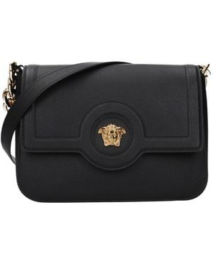 Versace Leren Crossbody Tas - Zwart