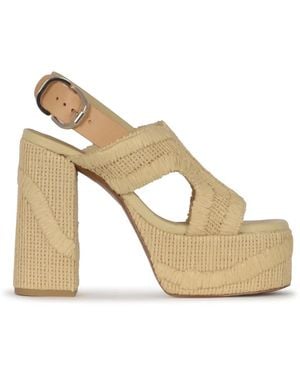 Castañer High Heel Sandalen - Mettallic