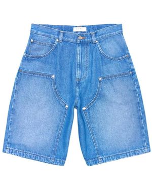 Edwin Denim Shorts - Bleu