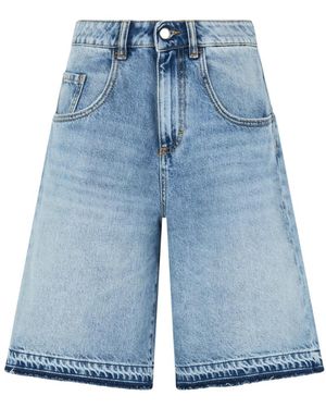 ICON DENIM Denim Shorts - Azul
