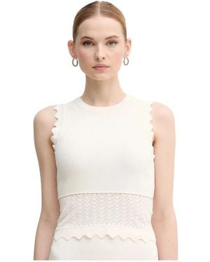 GAUDI Sleeveless Tops - Blanco