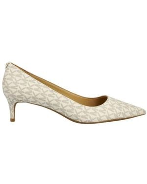 Michael Kors Alina Flex Logo Kitten Pump - Wit