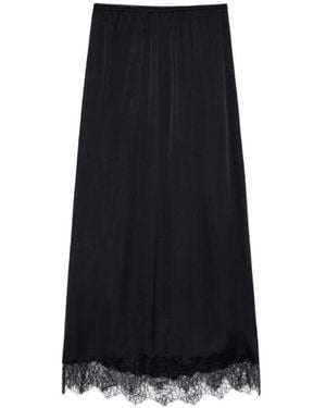 Anine Bing Midi Skirts - Black
