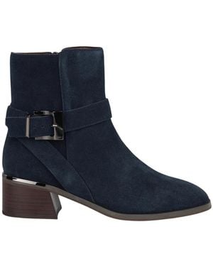 Alma En Pena. Heeled Boots - Azul