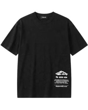 DSquared² T-Shirts - Negro
