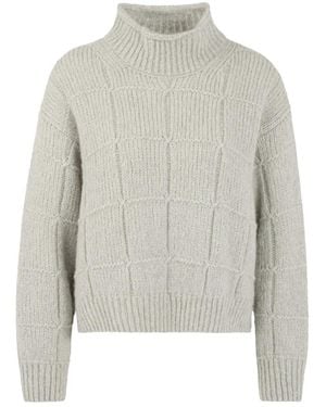 Marc Cain Truien & Vesten ,Oversize Pullover Gebreid - Grijs