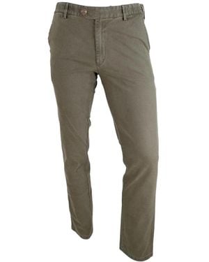 Meyer Slim-Fit Trousers - Grey
