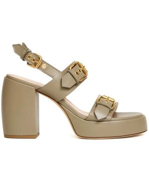 Agl Attilio Giusti Leombruni High Heel Sandals - Metallic