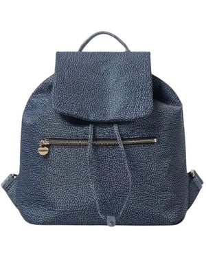 Borbonese Backpacks - Blue