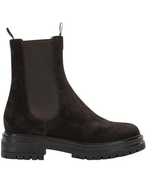 Gianvito Rossi Schoenen ,Bruin ,Leer Chester Chelsea Boots