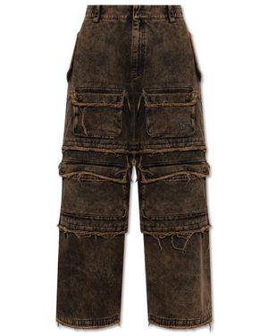 MISBHV Loose-Fit Jeans - Marrone