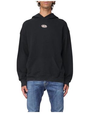 DIESEL Hoodies - Zwart
