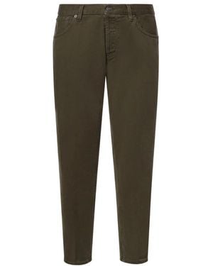 Dondup Jeans ,Groen ,Slim-Fit Jeans
