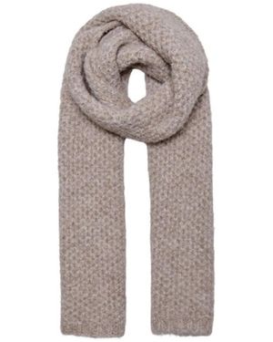 ONLY Marie life structure sciarpa - Grigio