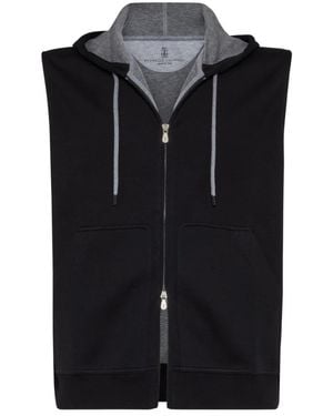Brunello Cucinelli Zip-Throughs - Black