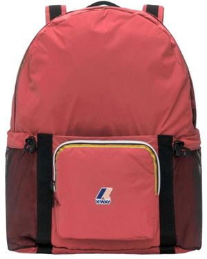 K-Way Kompakter Und Geräumiger Rucksack Michel 3.0 - Rot