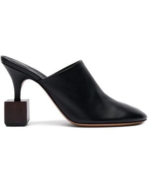Jacquemus Heeled Mules - Black