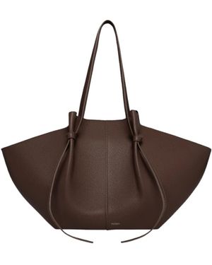 Yuzefi Shopping Bags - Brown