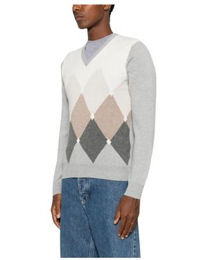 Vengera V-Neck Knitwear - Blanco