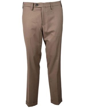 Michael Coal Elegante Hose Mit Elasthanmischung - Grau