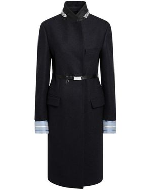 Prada Belted Coats - Black