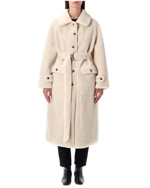 Urbancode Belted Coats - Natural