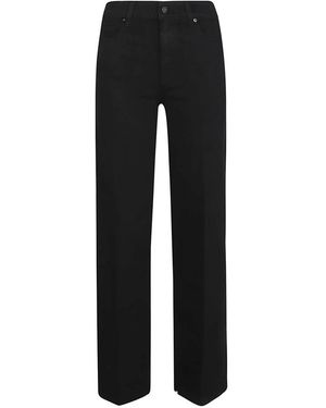 PAIGE Straight Jeans - Negro