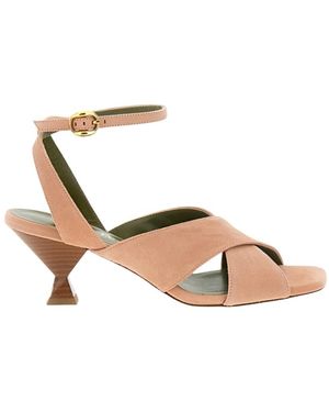 MARIA LUCA Osanna Heel Sandalen - Metallic