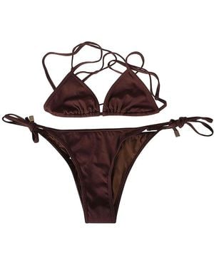 The Attico Bikinis - Marrone