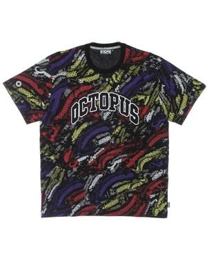 Octopus T-Shirts - Black