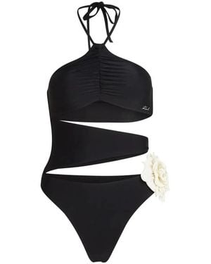 Karl Lagerfeld コントラストストリーム ワンピース水着 Karl Lagerfeld コントラストストリーム ワンピース水着 - メルカリ