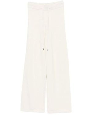 Ermanno Scervino Wide Trousers - Blanco