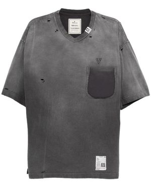 Maison Mihara Yasuhiro T-Shirts - Grey