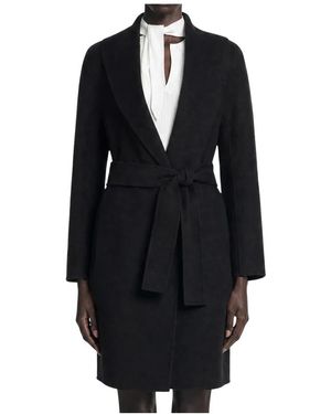 Max Mara Belted Coats - Negro
