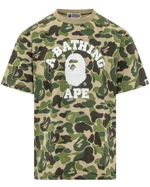 A Bathing Ape T-Shirts - Green