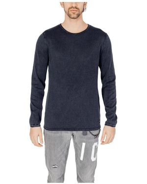 Jack & Jones Round-Neck Knitwear - Blue