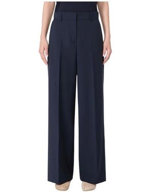 Weekend by Maxmara Wide Trousers - Blue