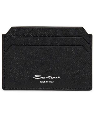 Santoni Wallets & Cardholders - Nero