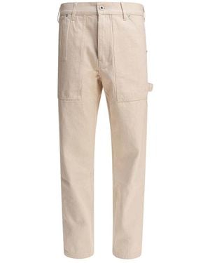 Alex Mill Straight Trousers - Natural